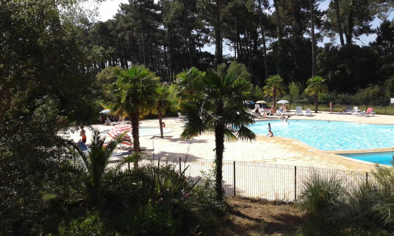 T2 Turquoise Ondres Plage Avec Piscine Et Tennis Kültér fotó